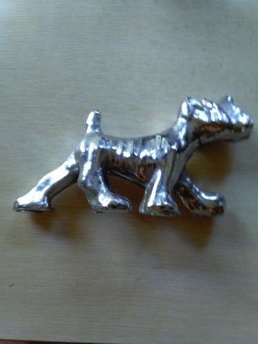 Cast metal figurine - figurine, dog