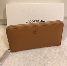 LACOSTE CASHEW TAN LEATHER