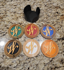 Bourbon Whiskey Coasters | Set