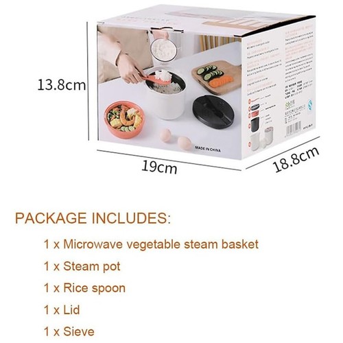 Microwave rice cooker - rice, 2l