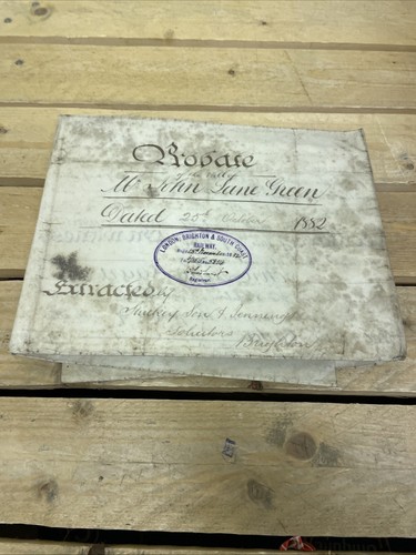 Old sussex document - ,