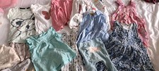 Large Girls Bundle Aged 12/18 Months Leggings Dresses Tops Sweater Dungarees Etc