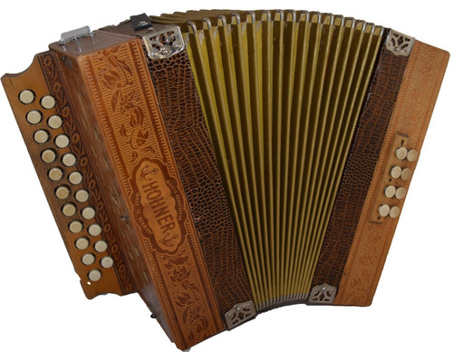 Melodeon hohner pokerwork - melodeon,