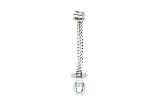 Connector with tension spindle