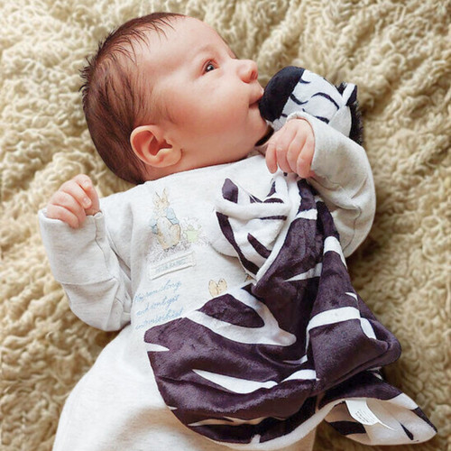 Zebra comforter black and - zebra,