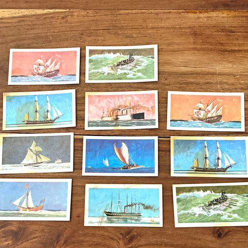Brooke bond tips tea cards - brooke, pg