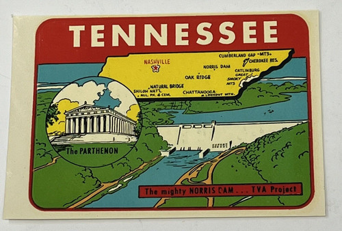 1950 tennessee souvenir - 1950's,