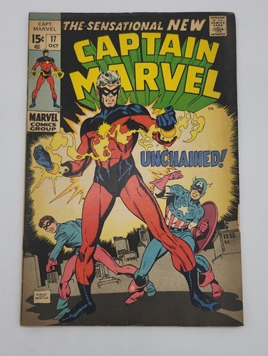 Marvel comics captain - marvel,