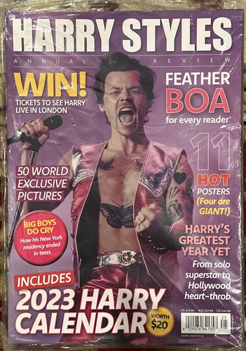 Harry styles magazine annual - harry,