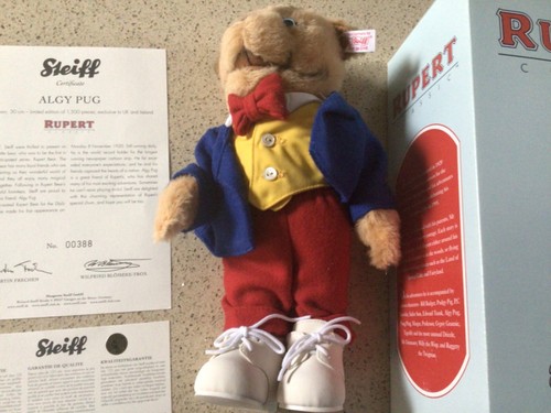 Steiff algy pug from - steiff,