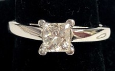 Platinum/14k Gold 0.75CT LEO