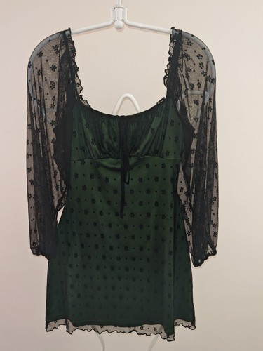 Cider dark green and black - green,
