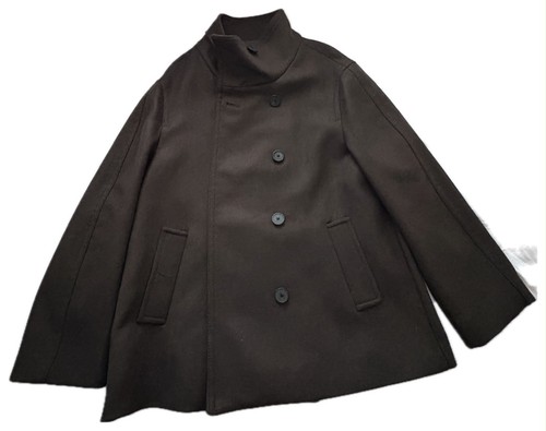 Zara cropped wool - coat, with
