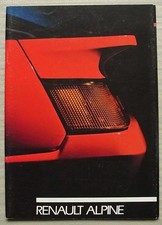 RENAULT ALPINE V6 GT & V6
