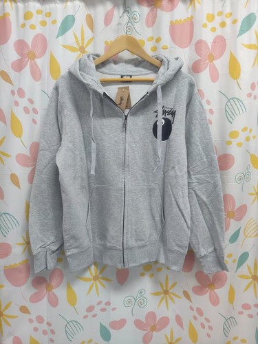 Stussy zipper hoodie size - zipper, m