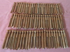 RETRO SET OF 72 WOODEN DOLLY PEGS