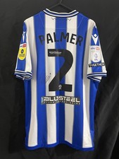 Sheffield Wednesday 2022 23 Team signed shirt #2 PALMER Signed