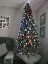 6ft Green Fibre Optic & LED