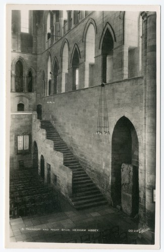 Transept and night - and,