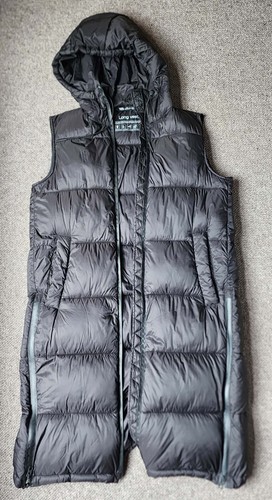 Zara black long - hooded, puffer