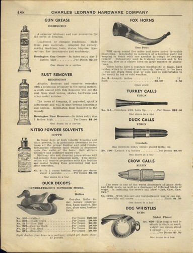 1931 paper fox horn - 1931,