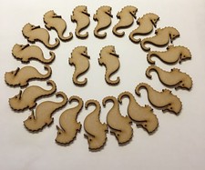 Wooden Mdf Seahorse X 20 Size
