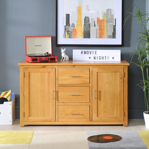 Large sideboard london oak - sideboard,
