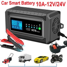 10Amp Car Battery Charger 12V
