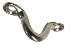 5mm STAINLESS STEEL MARINE WIRE EYE STRAP deck rope boat yacht trailer