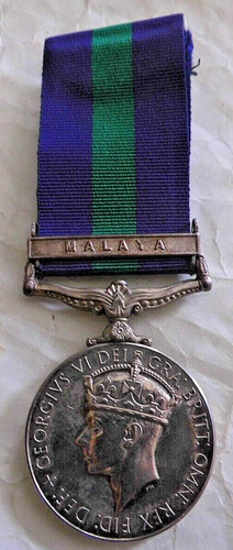 Gvi gsm general service medal - service,