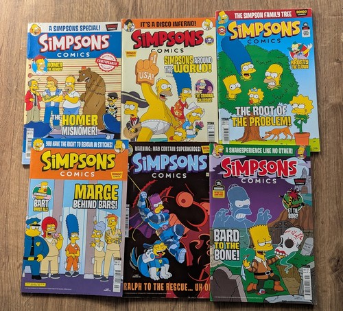 Simpsons comics bundle job - simpsons,