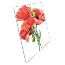 Vibrant Red Poppy Bouquet