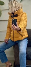 Zara Gold Padded Jacket Size