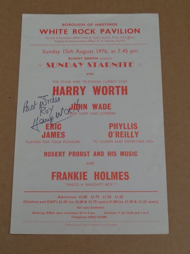 Harry worth sunday starnite - sunday,
