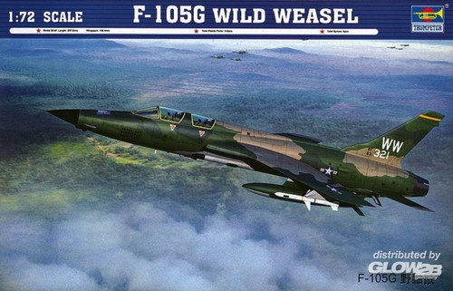 Trumpeter 105g thunderchief - f-105g,