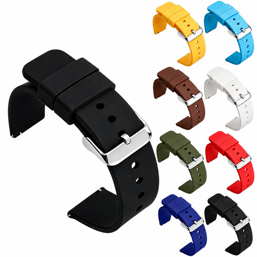 Silicone rubber watch - silicone, strap
