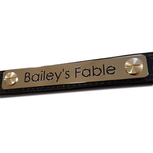 Personalised headcollar