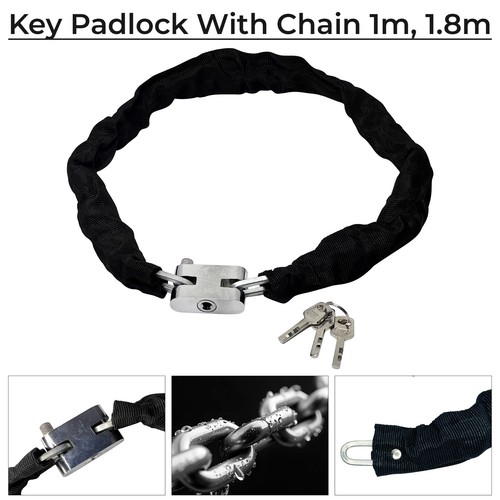 Heavy duty bike chain - chain, padlock