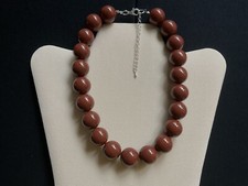 Cocoa Brown Chunky Beads