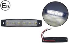 2x 12v Led White Side Rear