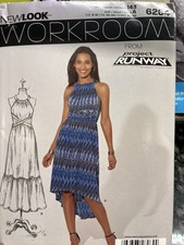 New Look Workroom Project Runway Dress Pattern 6264 UNCUT US Sizes 4-16