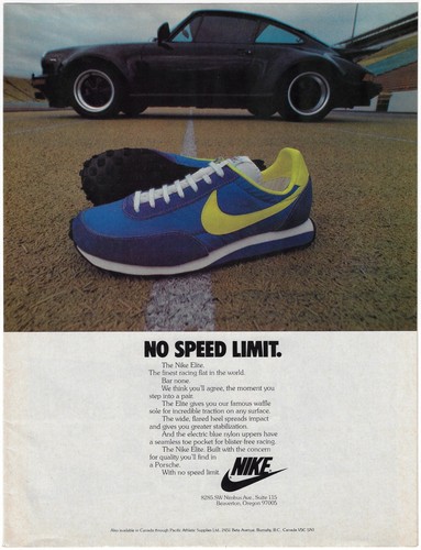 1977 nike elite porsche - nike,