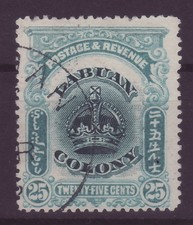 Labuan 25c. 1902 No. 107