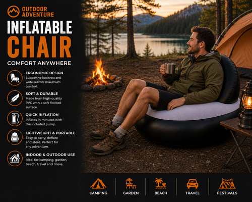 Inflatable chair sofa indoor - inflatable,