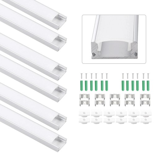12pack led aluminium channel - 12pack,