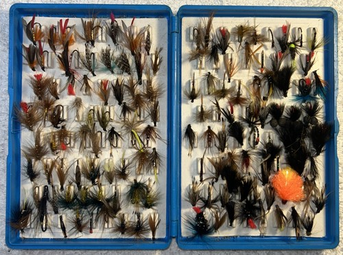 136 trout flies - 136,