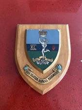 ULSTER SIGNALS REGIMENT REGIMENTAL MESS WOODEN WALL PLAQUE BRITISH ARMY