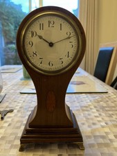 A Delightful Antique Edwardian Balloon Clock, French Movement, GWO & Key