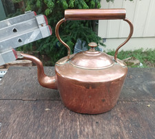 Antique Copper Kettle Large
