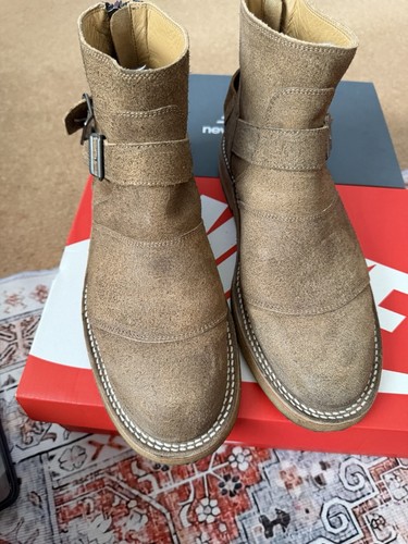 Belstaff brown suede biker - suede,